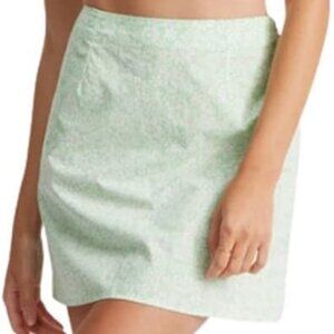 Billabong Women’s Tropic Sun Mini Skirt – Size 31 – Honey Dew Green Floral🌿🌸